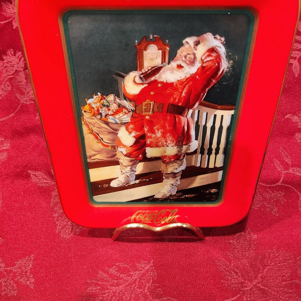 Vintage The Franklin Mint Heirloom Coca Cola Plate Bundle! Set of Six! - Picture 5 of 10